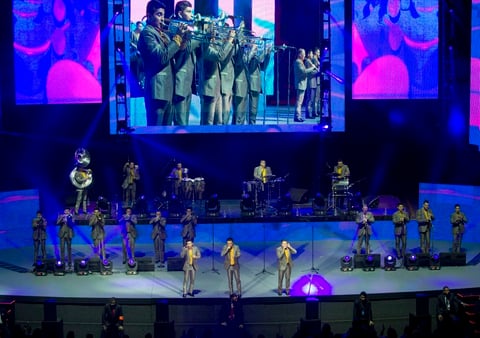 La Arrolladora celebró la primera de dos fechas en el Auditorio Nacional.