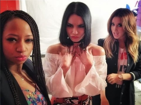 Las estrellas compartieron fotos del reencuentro en sus redes sociales.
