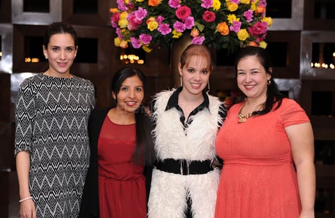 Claudia, Lucy, Clarissa y Mirna