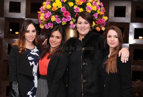 Laura, Cindy, Pily y Tania