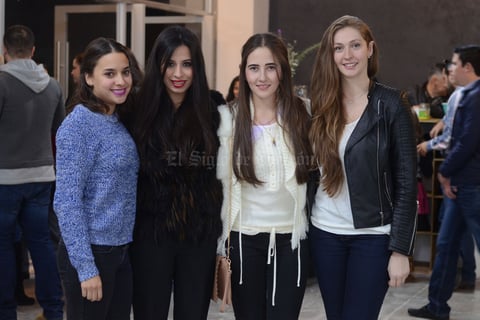 Ale, Jacqueline, Nonis y Caty