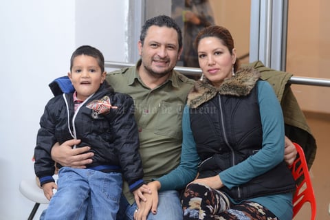 Guillermo, Jesús y Carmen
