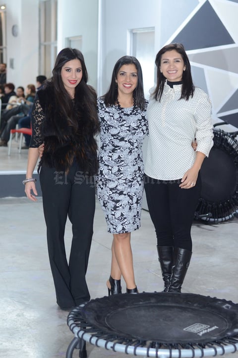 Jacqueline Angli Batarse, Mague Castillo y Flor Martínez