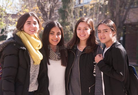 Ana Sofía, Mafer, Paulina y Miriam