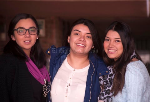 Cecy, Katy y Vero
