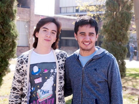 Rodrigo y Sebastián