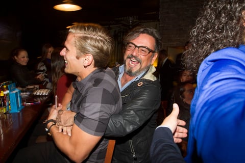 Los actores convivieron por última vez tras 10 meses de trabajar juntos.