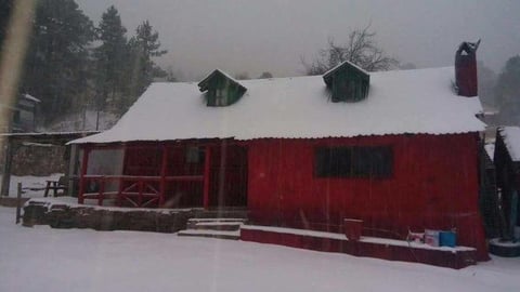 La Subsecretaría de Protección Civil en Coahuila informó que la nevada se registró principalmente en el ejido Mesa de más Tablas, Oyameles, Huachichil y Monterreal.