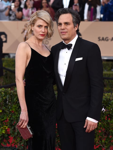 Mark Ruffalo junto a su esposa Sunrise Coigney.