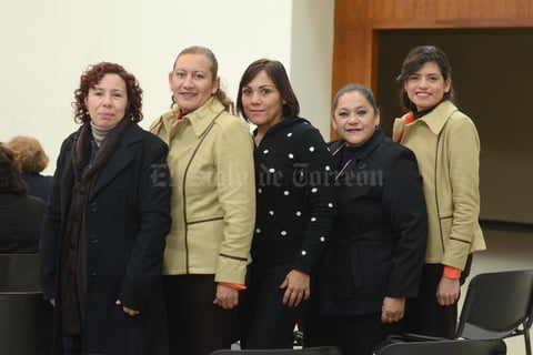 29012016 Ana, Rosario, Rosy, Tere y Pamela.