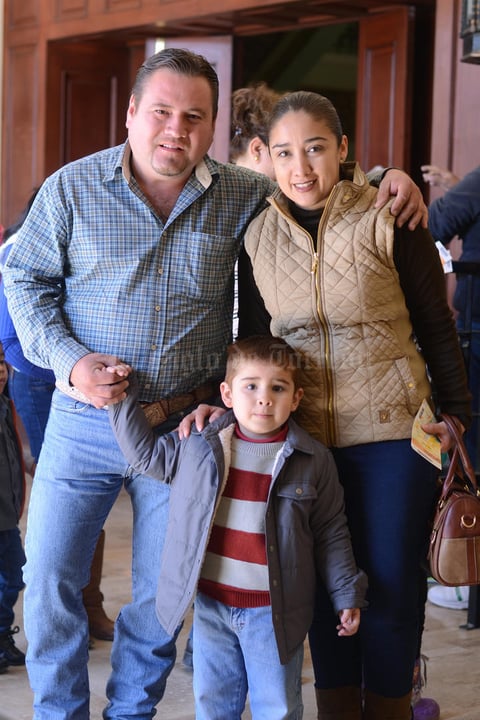 29012016 Juan Pablo, Juan Pablo y Sandra.