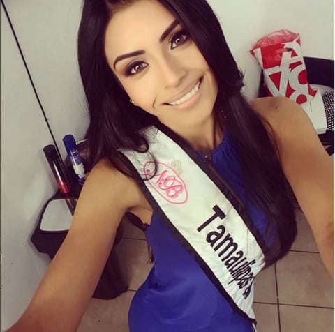 La tamaulipeca suele compartir distintas selfies luciendo su belleza en su cuenta de Instagram.
