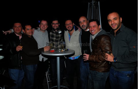 Daniel, Javier, Jorge, Gerardo, Amir, Juan José, Ángel y Roberto