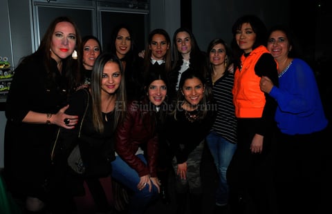 Lily, Caro, Claudia, Karina, Cova, Sandra, Any, Dafne, Perla y Maravilla