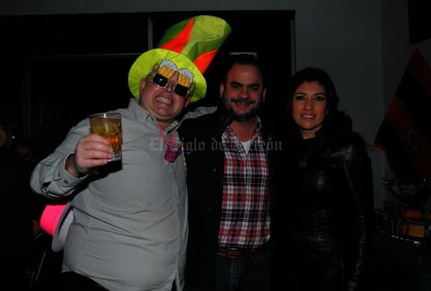 Luis Alberto, Eduardo y Laura