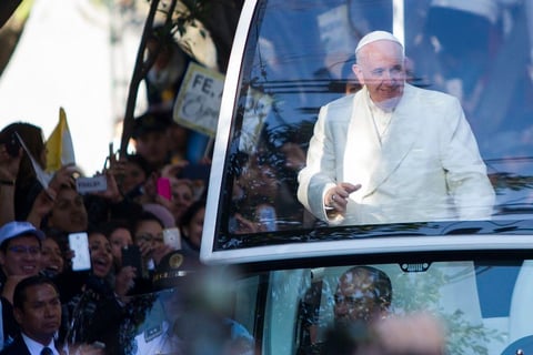 El Papa se dejó querer por el pueblo mexicano.