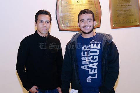 14022016 AMIGOS.  Jesús y Abraham.