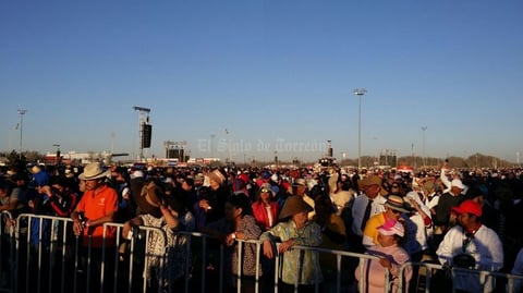 Conforme transcurrió el día, el sitio se fue llenando.