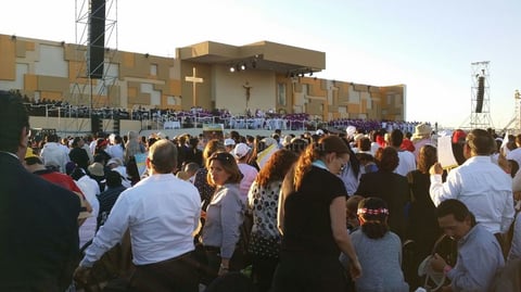 El Papa Francisco celebró en Ciudad Juárez la última misa de su visita a México.