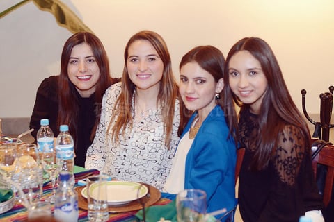 19022016 Paola, Bárbara, Ariadne y Montserrat.
