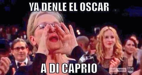 Todos anhelaban ver a DiCaprio con el galardón.