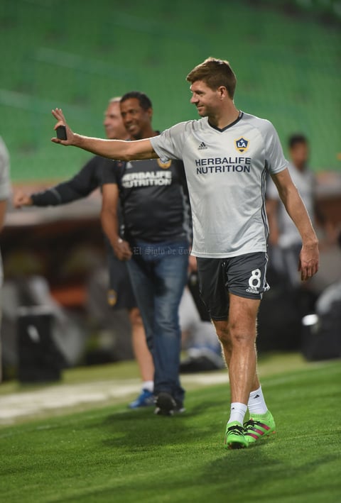 Steven Gerrard una de las estrellas de LA Galaxy.