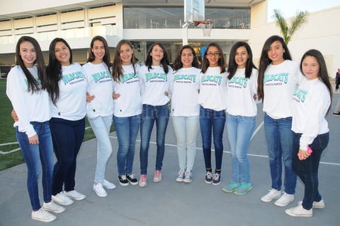 02032016 Diana, América, Cristina, Fernanda, Verónica, Geraldine, Sofía, Frida y Andrea.