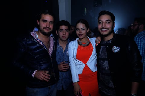 Bernardo, David, Paloma y Erick