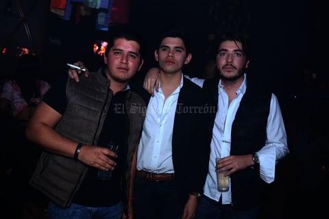 Osiel, Marcelo y Jorge