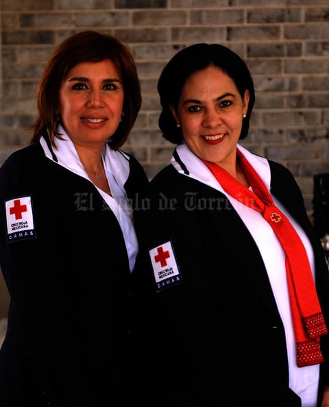 Gabriela de Jiménez y Leticia Elizondo