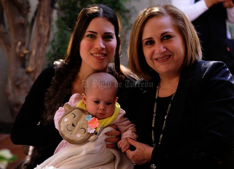 Mónica, Maryfer y María Emilia