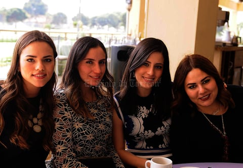 Ana Isabel, Daniela, Marcela y Andrea