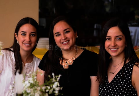 Valeria, Ana Isabel y Elizabeth