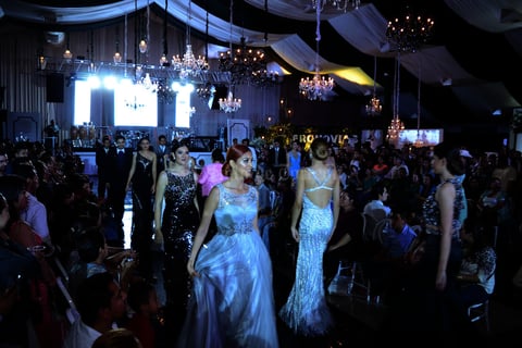 En la pasarela