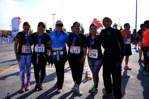 Cristy, Dany, Jessy, Claudia, Rosario y Arthur