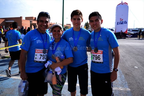 Miguel, Margarita, Eduardo y Mike