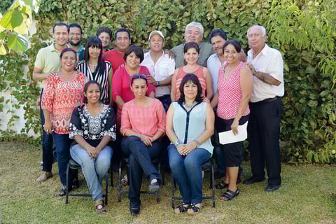 14032016 GRATA CONVIVENCIA.  Docentes del CBTA 1 que presentaron su examen de permanencia en una agradable tarde.