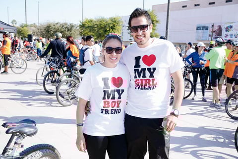 15032016 EN PAREJA.  Jennifer y Luis Fernando.