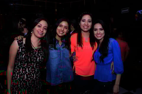Laura, Mildred, Luisana y Leslie