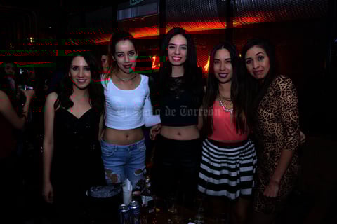 Magaly, Cecy, Lorena, Ariana y Almendra