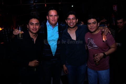 Manuel, Alfredo, Luis y Omar