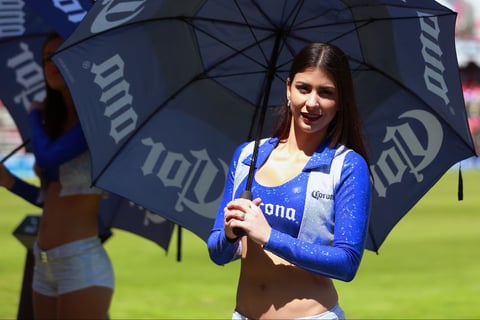 Con esta bella chica se despide la jornada 10, pero ya inician las actividades en la onceava fecha del Clausura 2016 en la Liga MX.