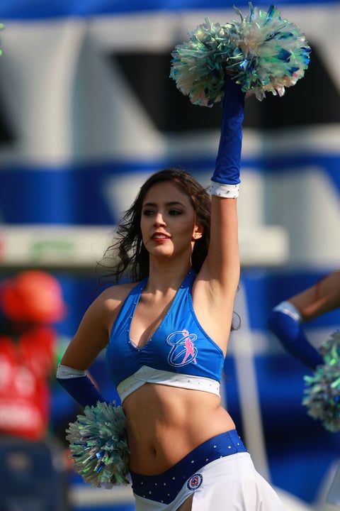 Deseando el triunfo del Cruz Azul.
