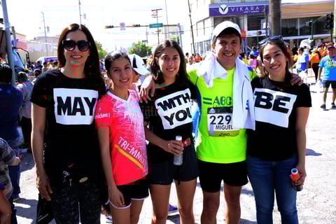 Male, Elena, Sofía, Miguel y Mariana