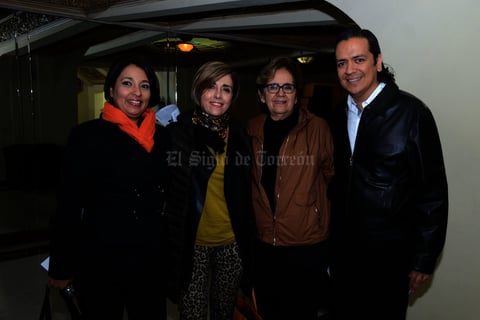 Mayra, Maribel, Ruth Idalia y Arturo