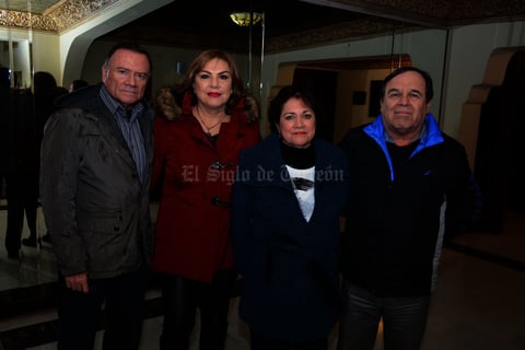 Ricardo, Georgina, Elsa y Enrique