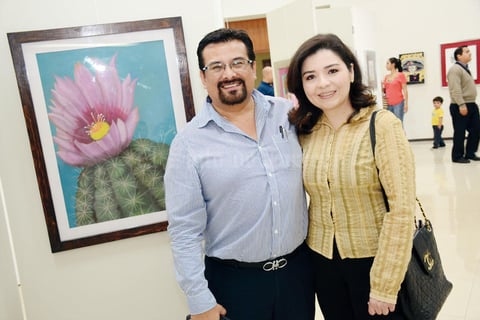 25032016 ADMIRAN OBRAS DE ARTE.  Rafael y Alicia.