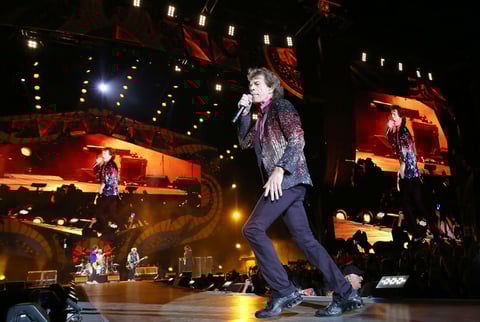 The Rolling Stones enloqueció a una multitud de más de medio millón de personas en esta capital, en un espectáculo histórico en la Ciudad Deportiva.