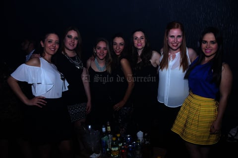 Dora, Cristy, Ana Karla, Susana, Cova, Marlen y Marigaby