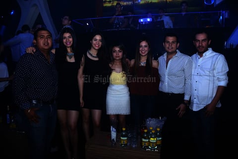 Jesús, Diane, Nelly, Yuritzi, Adriana, Jesús y Carlos